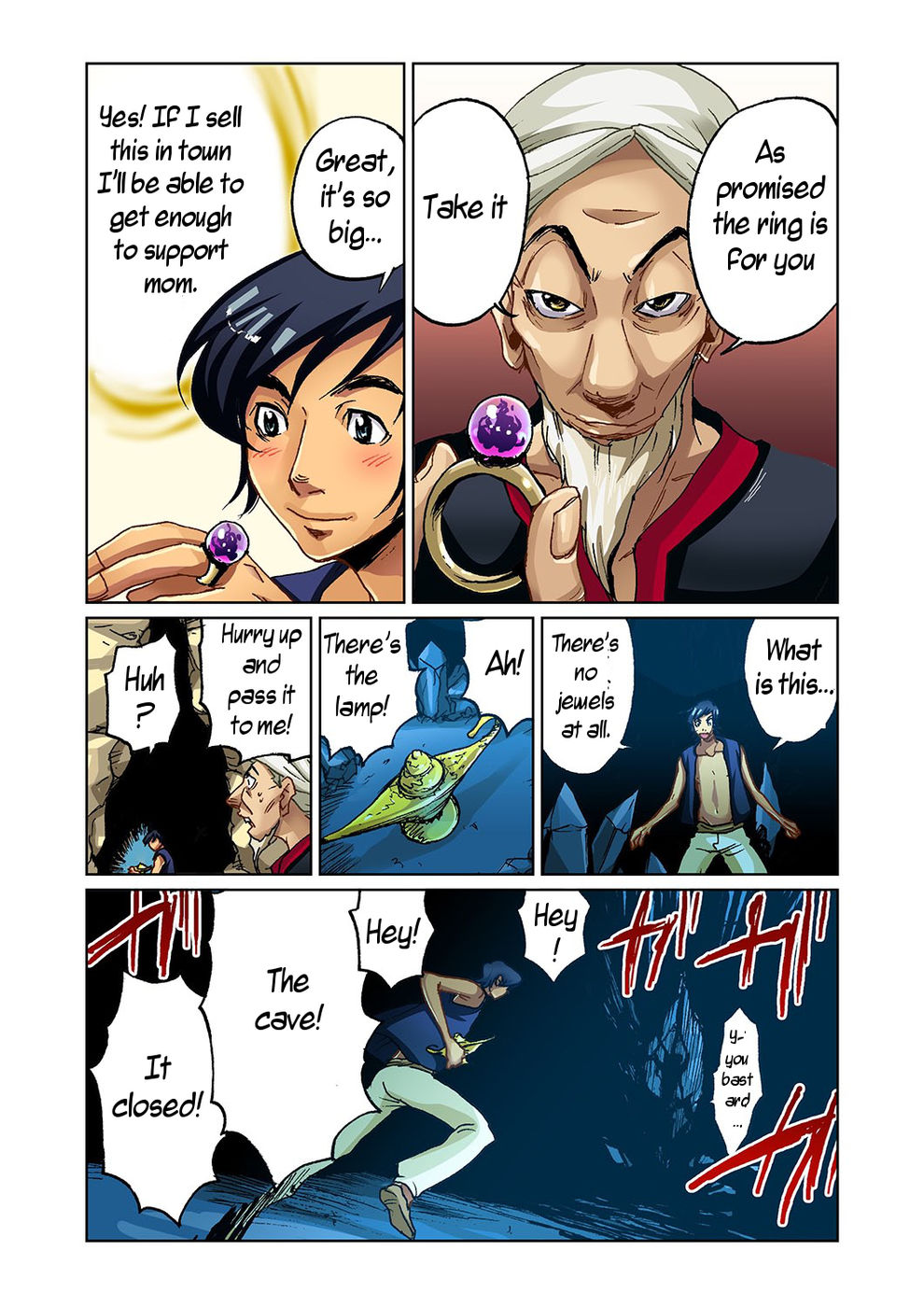 Hentai Manga Comic-Adult Fairy Tail-Aladdin And The Magic Lamp-Read-4